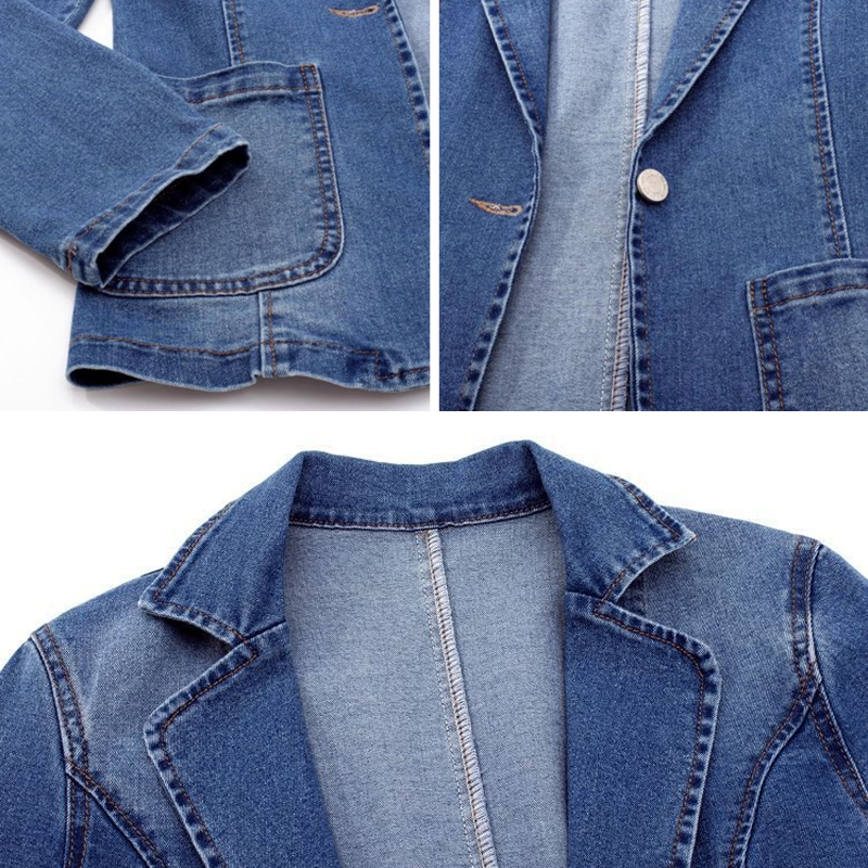 L'AURABLEND CLASSIC DENIM BLAZER