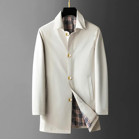 SINCLAIR DUALCORE™ PLAID OVERCOAT