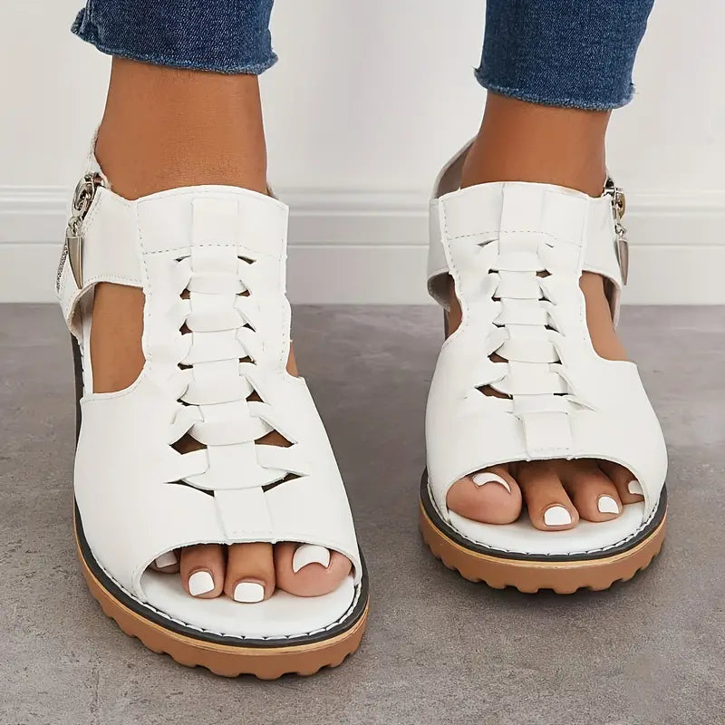 Victoria Harrington Chucky Heel Sandals