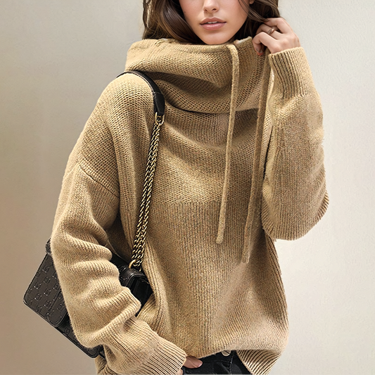 SOFT COUTURE MÉLANGE TURTLENECK SWEATER