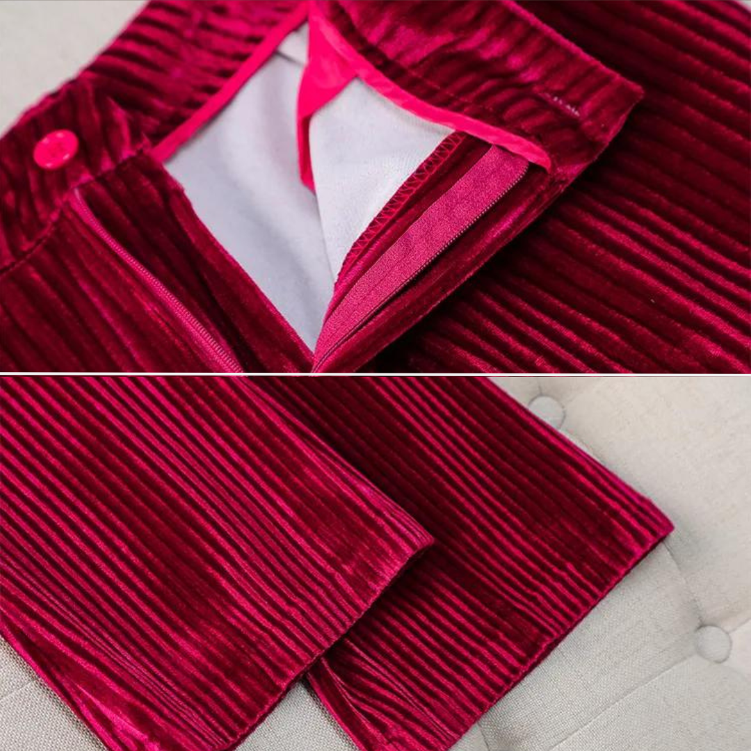 SCARLETT VELOURA™ ELEGANT BLAZER SET