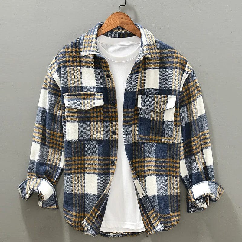 VINZÉNCIO GINGHAM FLANNEL SHIRT