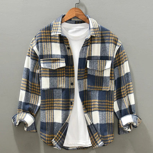 VINZÉNCIO GINGHAM FLANNEL SHIRT