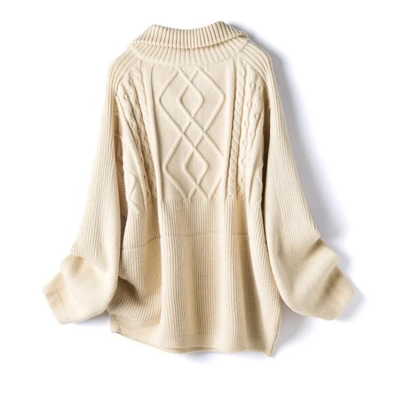 Veloura™ Cable Knit Sweater