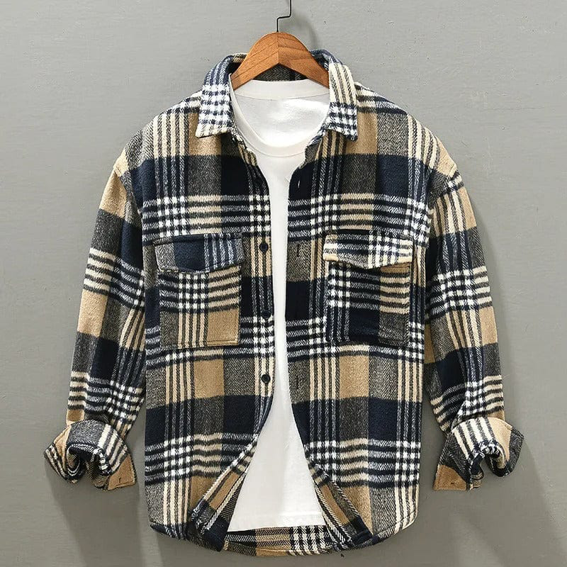 VINZÉNCIO GINGHAM FLANNEL SHIRT