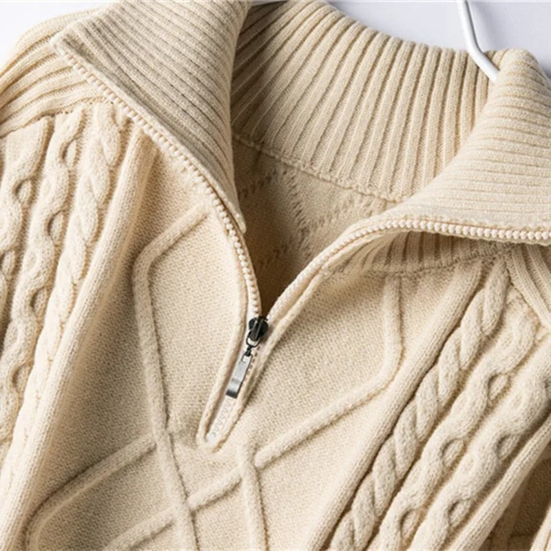 Veloura™ Cable Knit Sweater