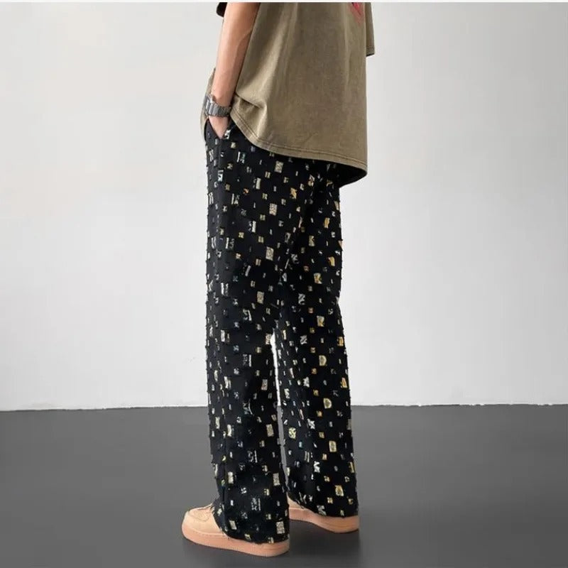 Urban Hype Frayed Denim Pants