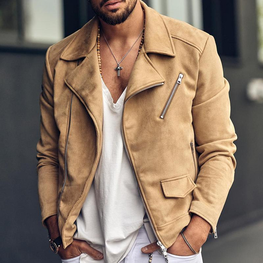 VALENTINO SUEDE RIDER JACKET