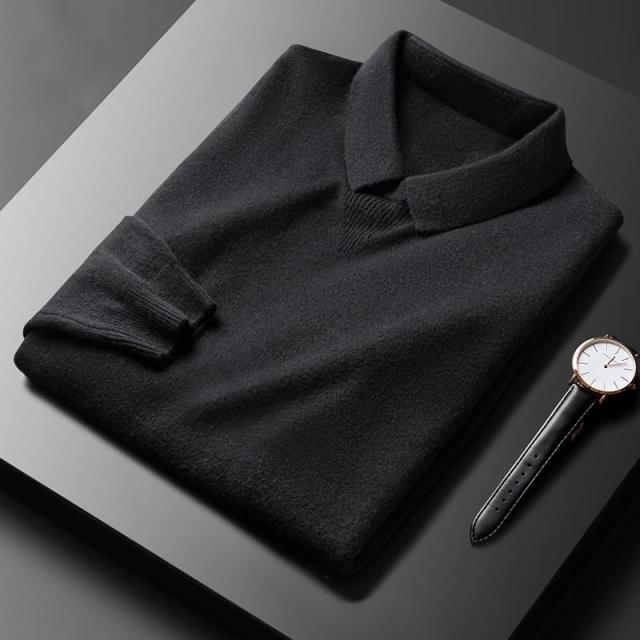 VINCENZO 100% MERINO ACE SWEATER