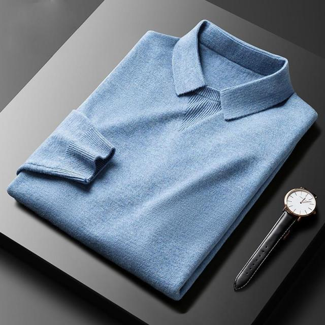 VINCENZO 100% MERINO ACE SWEATER
