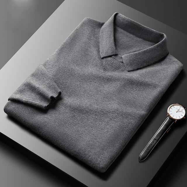 VINCENZO 100% MERINO ACE SWEATER