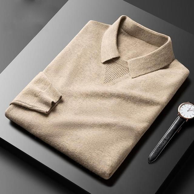 VINCENZO 100% MERINO ACE SWEATER