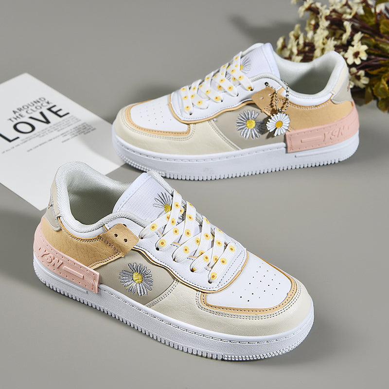 Emilia-Calou Pastel Floral Sneaker