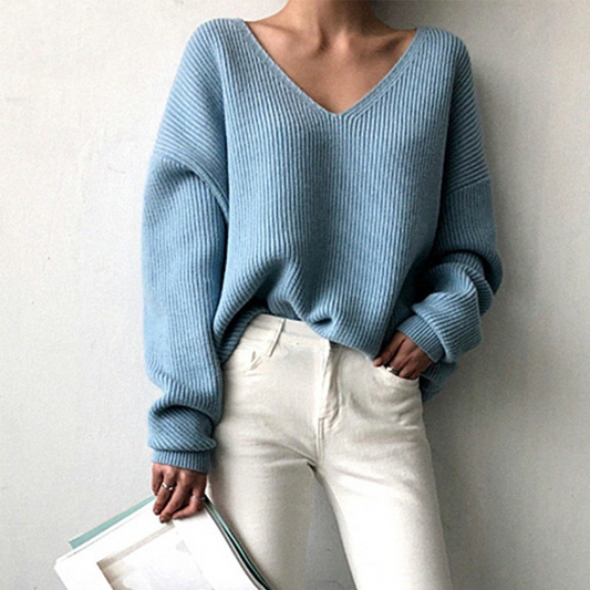 AMBROISÉ COUTURE SOFT-PLY KNIT SWEATER