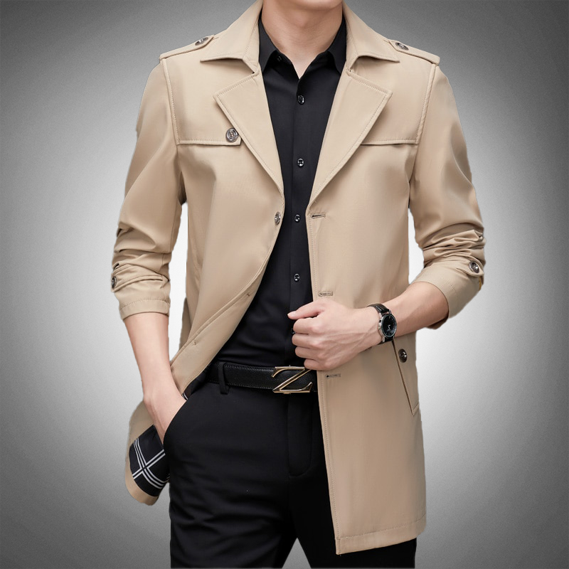 Percival Classic Slim-Fit Trench Coat