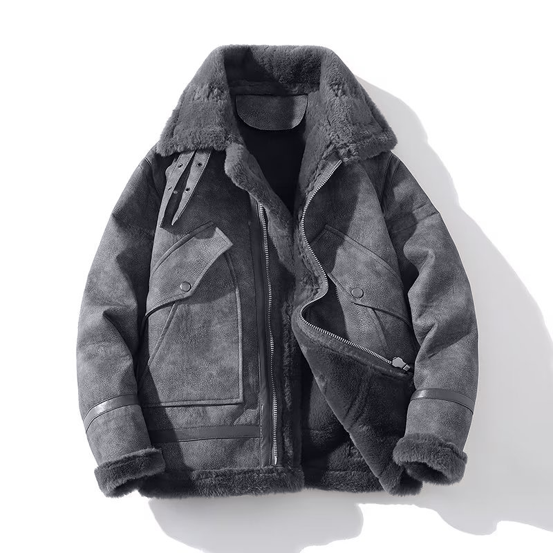 VESPER VELVETRON™ SHERPA EDGE BOMBER JACKET