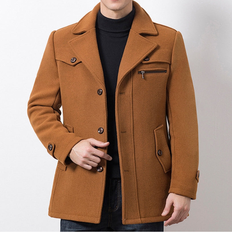 VALENTYN™ PREMIUM VIRGIN WOOL OVERCOAT