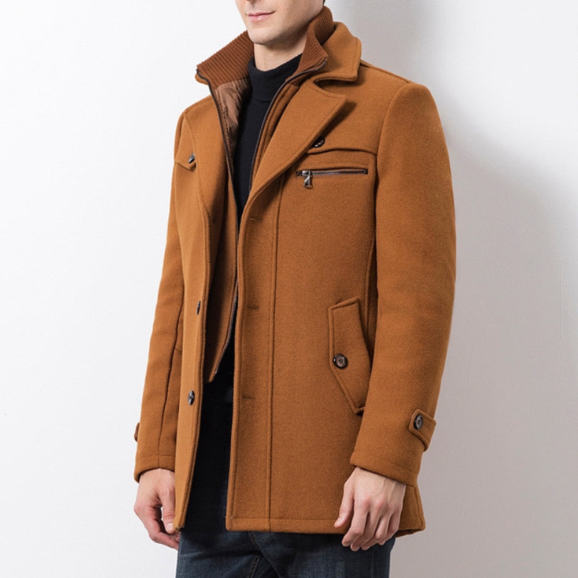 VALENTYN™ PREMIUM VIRGIN WOOL OVERCOAT