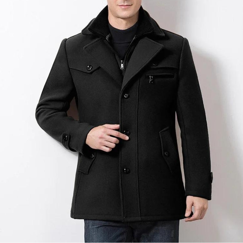 VALENTYN™ PREMIUM VIRGIN WOOL OVERCOAT