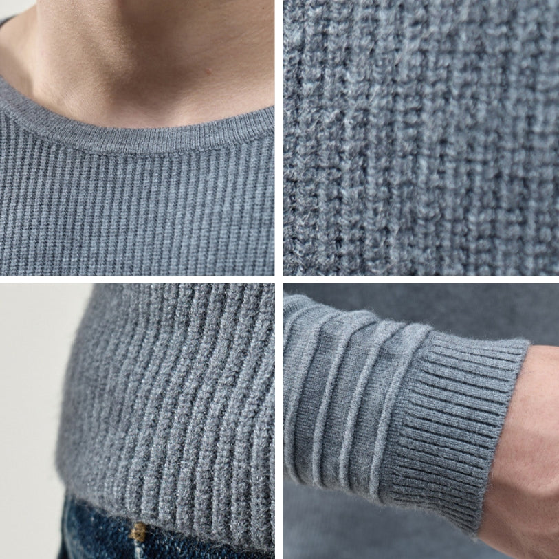 VIGORFLEX™ MUSCLE-FIT SWEATER
