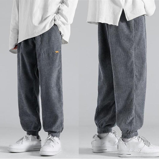 Velour Casual Corduroy Trousers